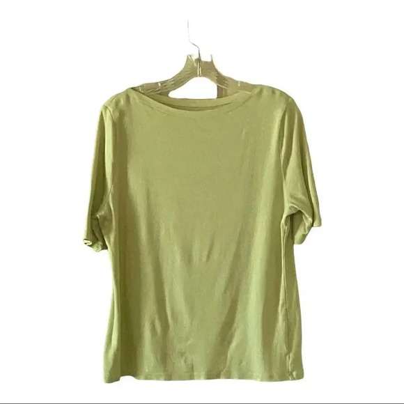 Charter Club Pima Cotton boatneck tee, size XL EUC - Picture 6 of 6